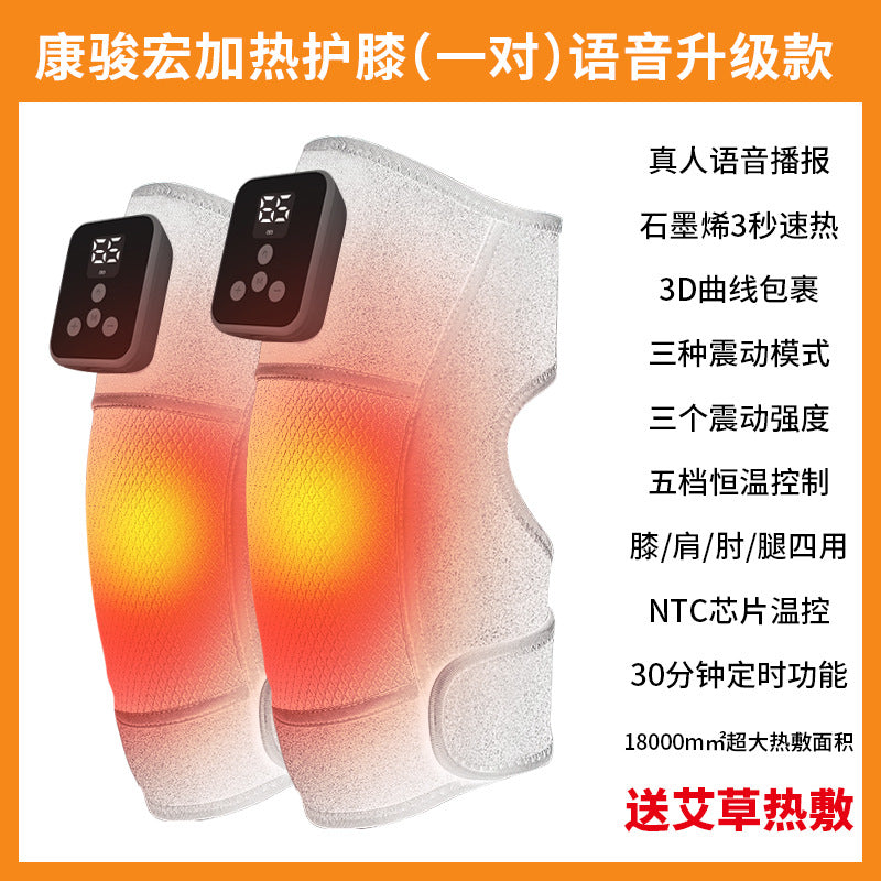 Therapeutic Heated Knee Pads for Elders